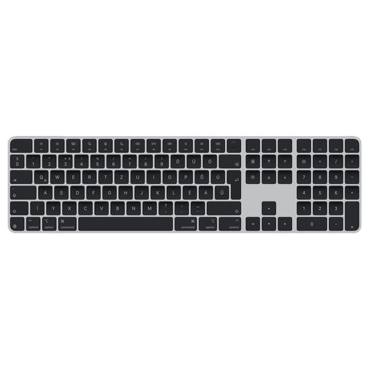 Magic Keyboard Touch ID–val és számbillentyűzettel Apple chipes Mac–modellekhez (USB‑C) – magyar – fekete billentyűk - iSTYLE HU