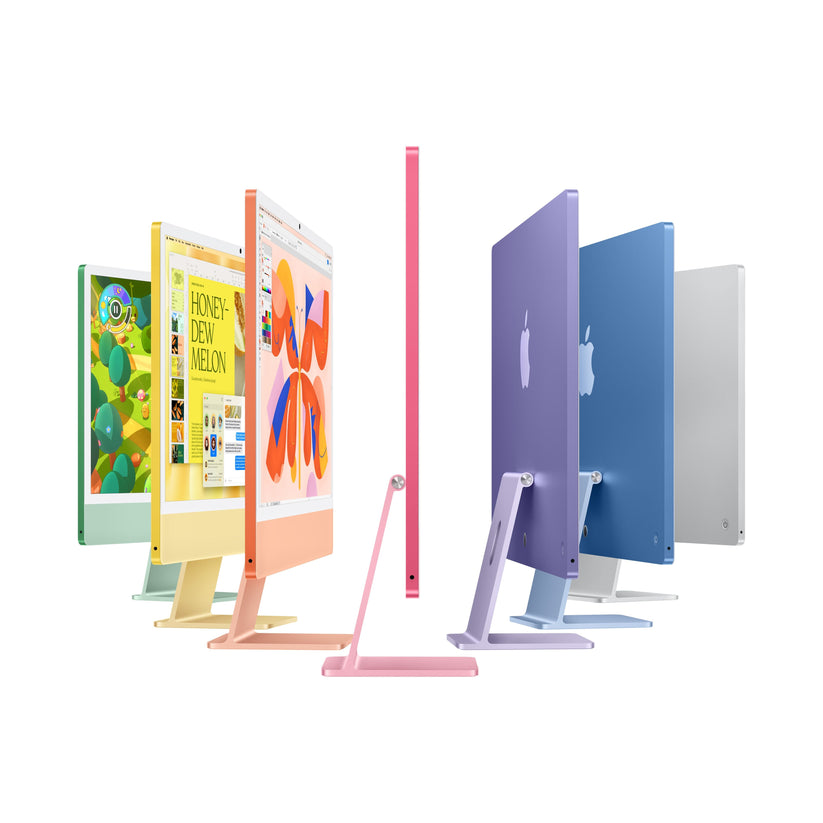 24 hüvelykes iMac Retina 4,5K kijelzővel: Apple M4 chip 8 magos CPU-val és 8 magos GPU-val, 1TB SSD, 16GB RAM, Magic Mouse, Magic Keyboard Touch ID-val és számbillentyűzettel – nemzetközi angol - rózsaszín CTO