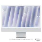 24 hüvelykes iMac Retina 4,5K kijelzővel: Apple M4 chip 8 magos CPU-val és 8 magos GPU-val, 256 GB SSD - ezüst - iSTYLE HU