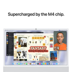 24 hüvelykes iMac Retina 4,5K kijelzővel: Apple M4 chip 10 magos CPU-val és 10 magos GPU-val, 2TB SSD, 16GB RAM, Magic Trackpad, Magic Keyboard Touch ID-val - magyar - ezüst CTO - iSTYLE.hu