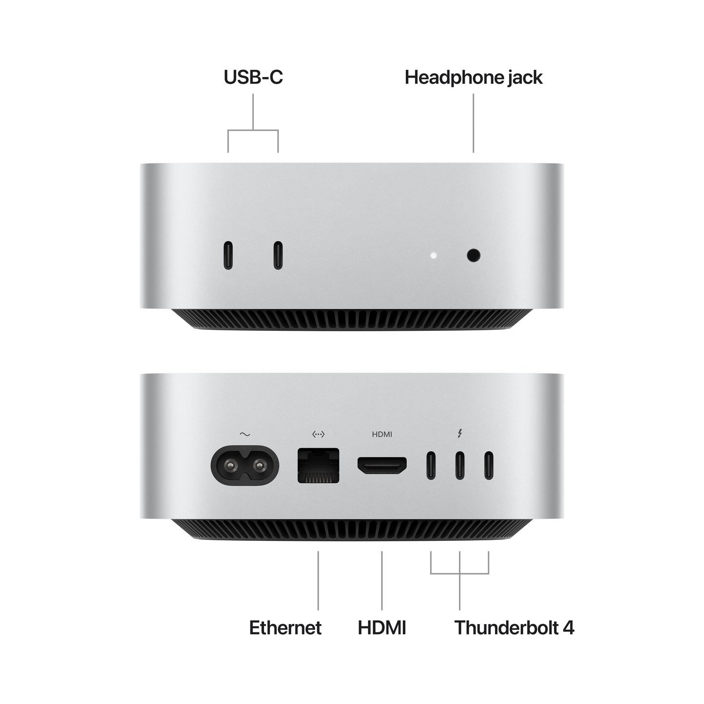 Mac mini: Apple M4 chip 10 magos CPU-val és 10 magos GPU-val, 256 GB SSD - ezüst - iSTYLE HU