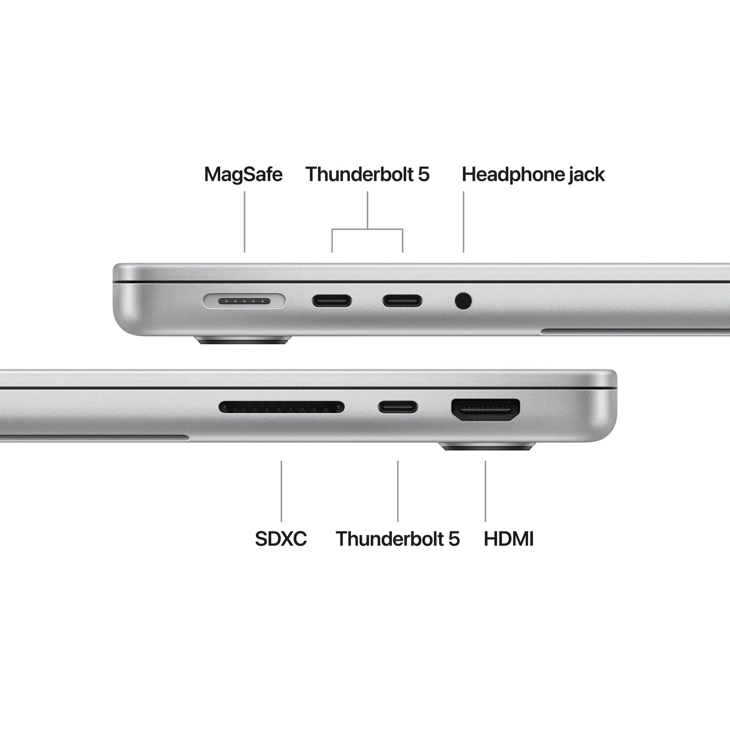 14 hüvelykes MacBook Pro: Apple M4 Max chip 14 magos CPU-val és 32 magos GPU-val, 1 TB SSD - ezüst - iSTYLE HU