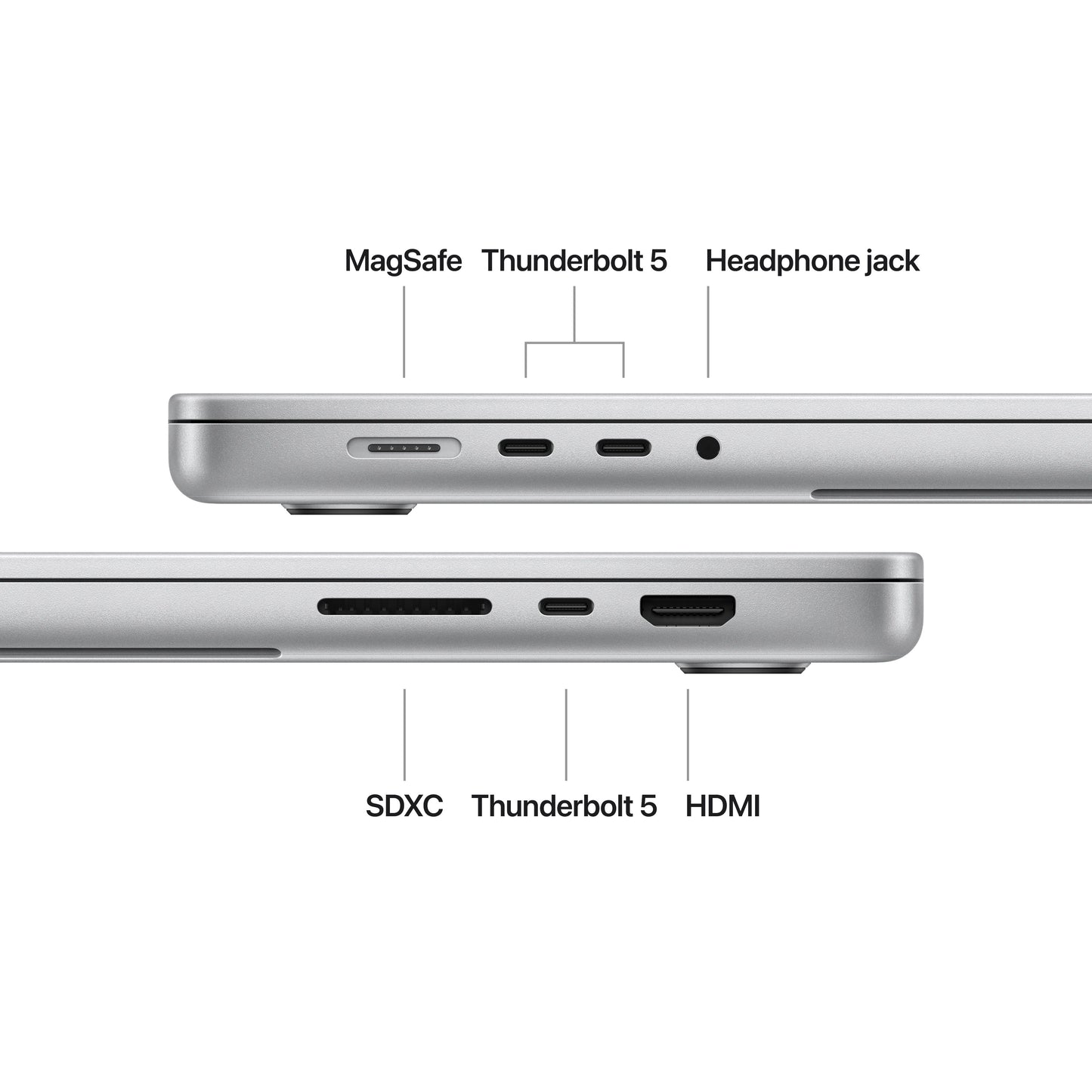 16 hüvelykes MacBook Pro: Apple M4 Pro chip 14 magos CPU-val és 20 magos GPU-val, 512 GB SSD - ezüst - iSTYLE HU