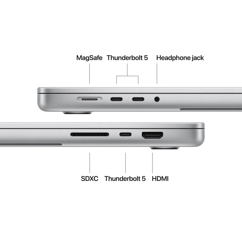 16 hüvelykes MacBook Pro: Apple M4 Max chip 14 magos CPU-val és 32 magos GPU-val, 1 TB SSD - ezüst - iSTYLE HU
