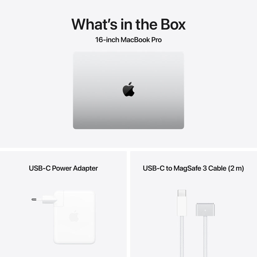 16 hüvelykes MacBook Pro: Apple M4 Pro chip 14 magos CPU-val és 20 magos GPU-val, 512 GB SSD - ezüst - iSTYLE HU
