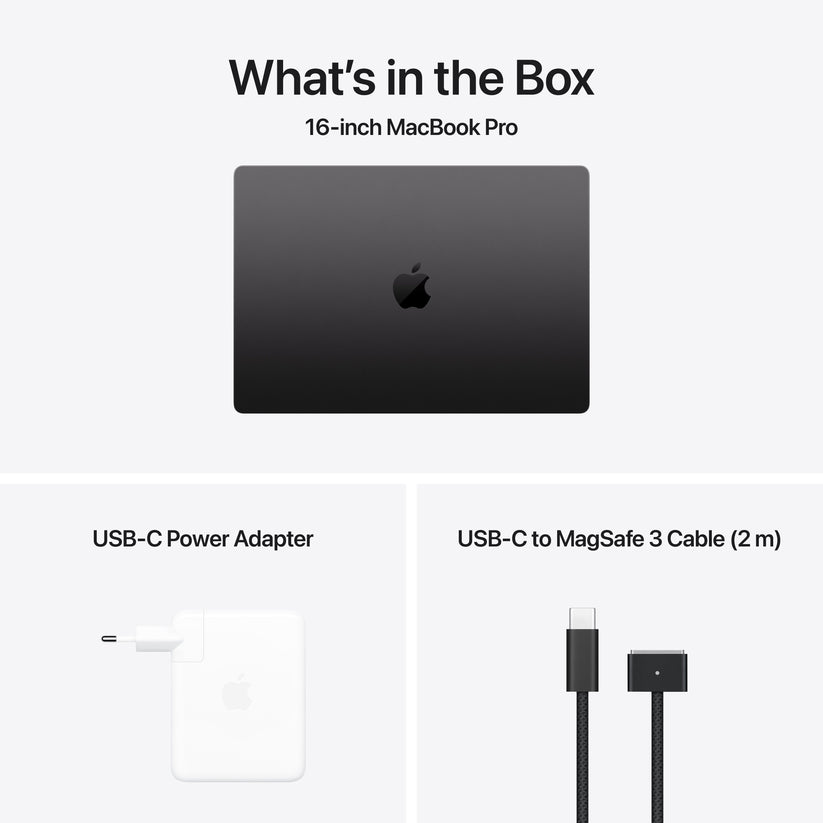 16 hüvelykes MacBook Pro: Apple M4 Max chip 16 magos CPU-val és 40 magos GPU-val, 1 TB SSD - asztrofekete - iSTYLE HU