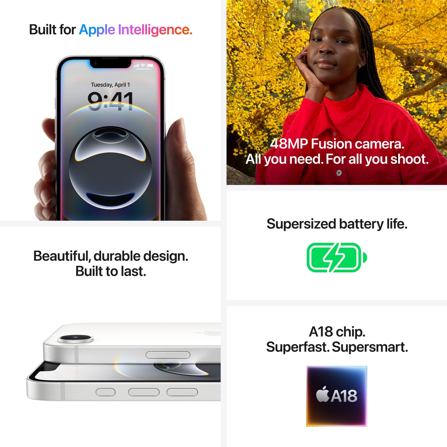 iPhone 16e: 128 GB - fehér - iSTYLE HU