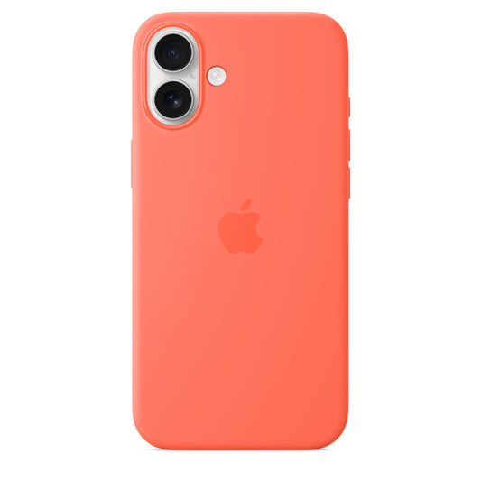 iPhone 16 Plus MagSafe–rögzítésű szilikontok – mandarin - iSTYLE HU