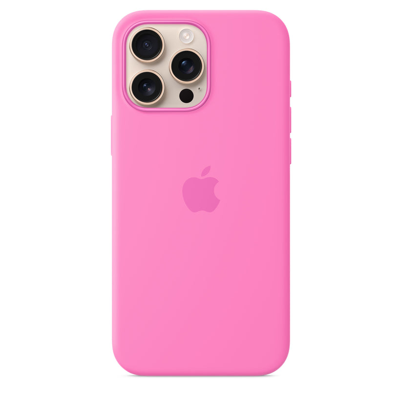 iPhone 16 Pro Max MagSafe–rögzítésű szilikontok – bazsarózsa - iSTYLE HU