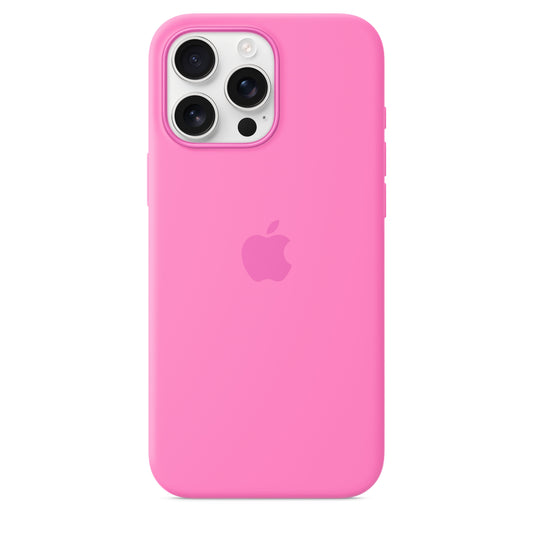 iPhone 16 Pro Max MagSafe–rögzítésű szilikontok – bazsarózsa - iSTYLE HU