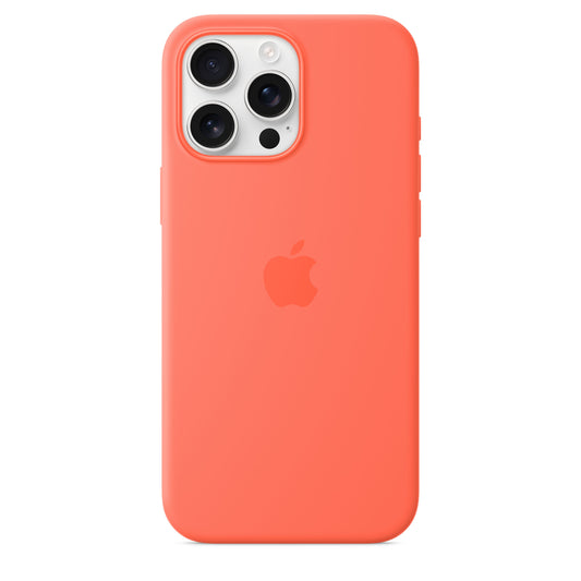 iPhone 16 Pro Max MagSafe–rögzítésű szilikontok – mandarin - iSTYLE HU