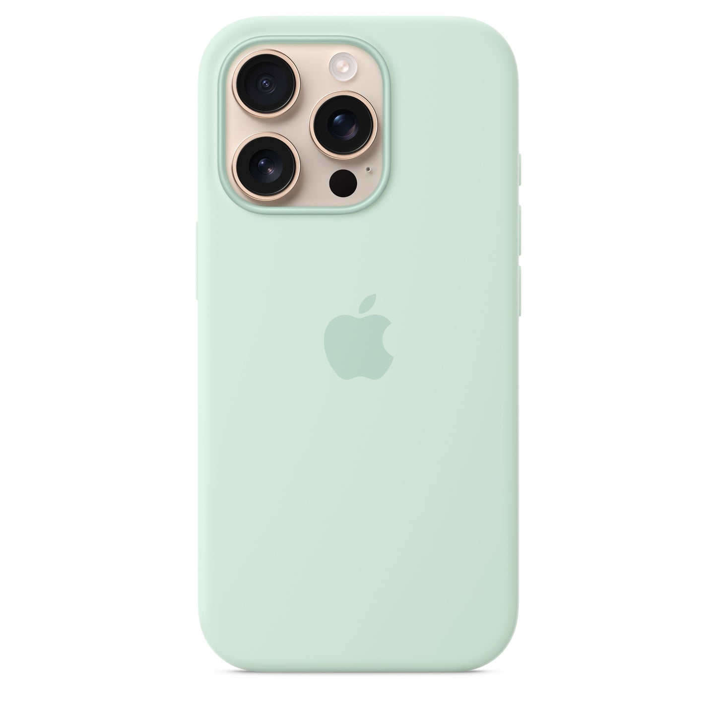 iPhone 16 Pro MagSafe–rögzítésű szilikontok – akvamarin - iSTYLE HU