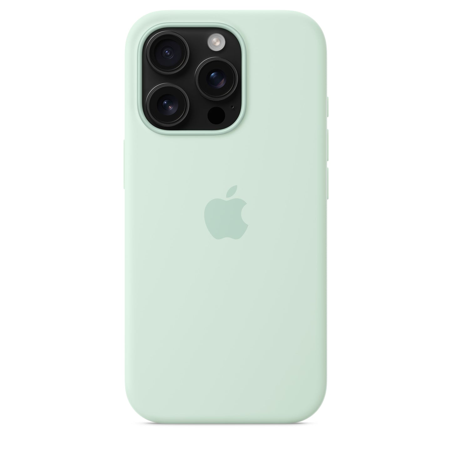 iPhone 16 Pro MagSafe–rögzítésű szilikontok – akvamarin - iSTYLE HU