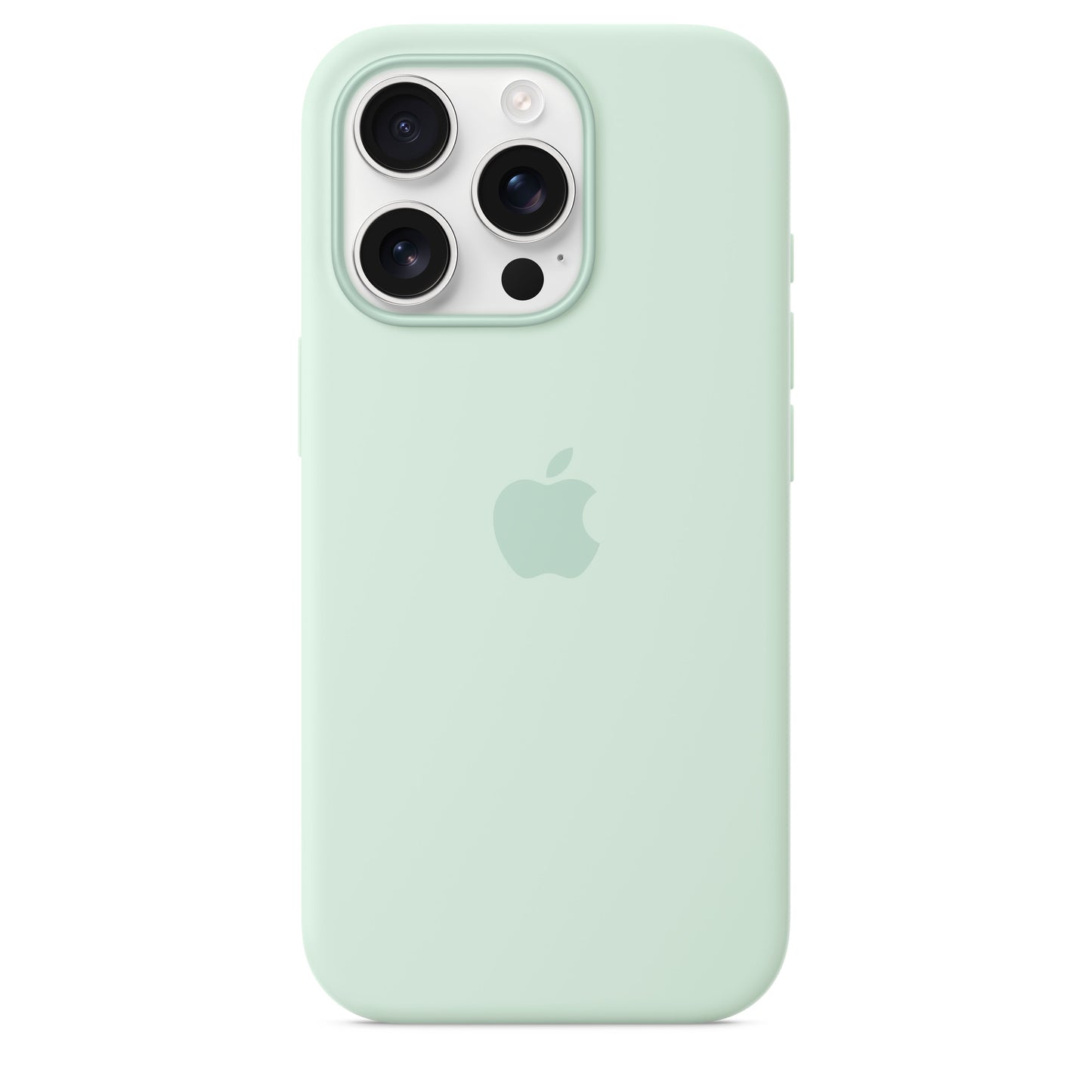 iPhone 16 Pro MagSafe–rögzítésű szilikontok – akvamarin - iSTYLE HU