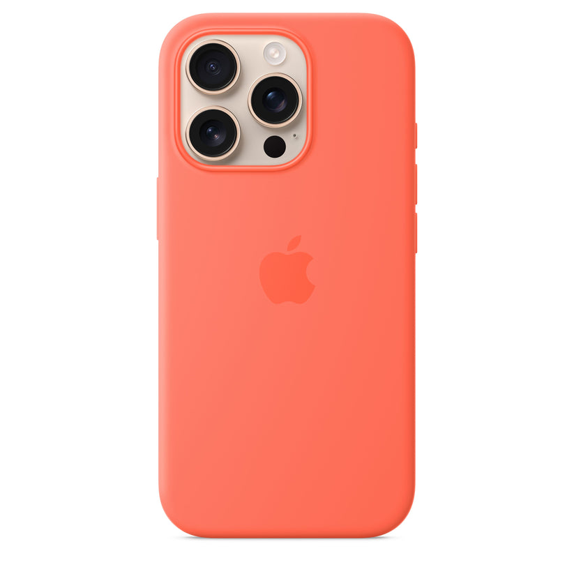 iPhone 16 Pro MagSafe–rögzítésű szilikontok – mandarin - iSTYLE HU