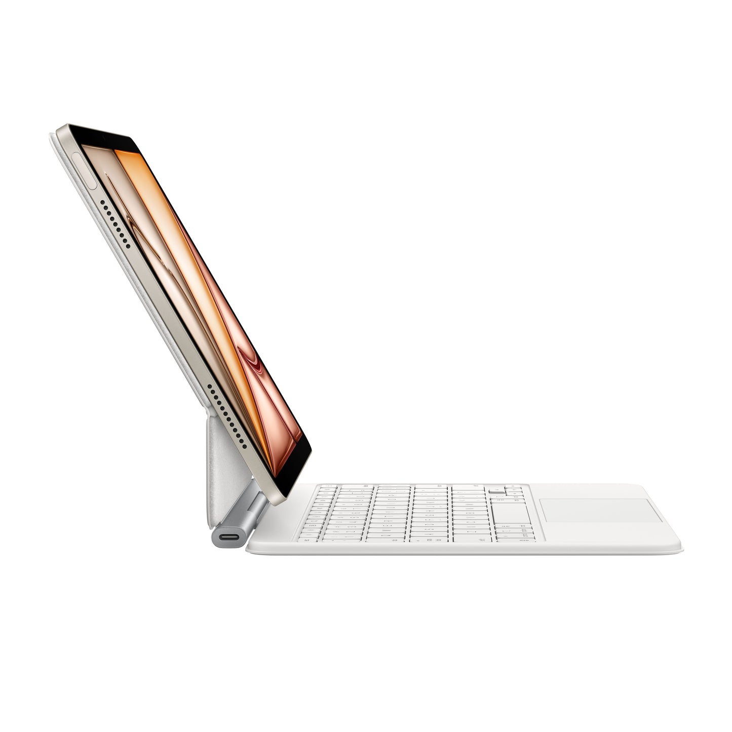 Magic Keyboard 11 hüvelykes iPad Airhez (M3) – US English – fehér - iSTYLE HU