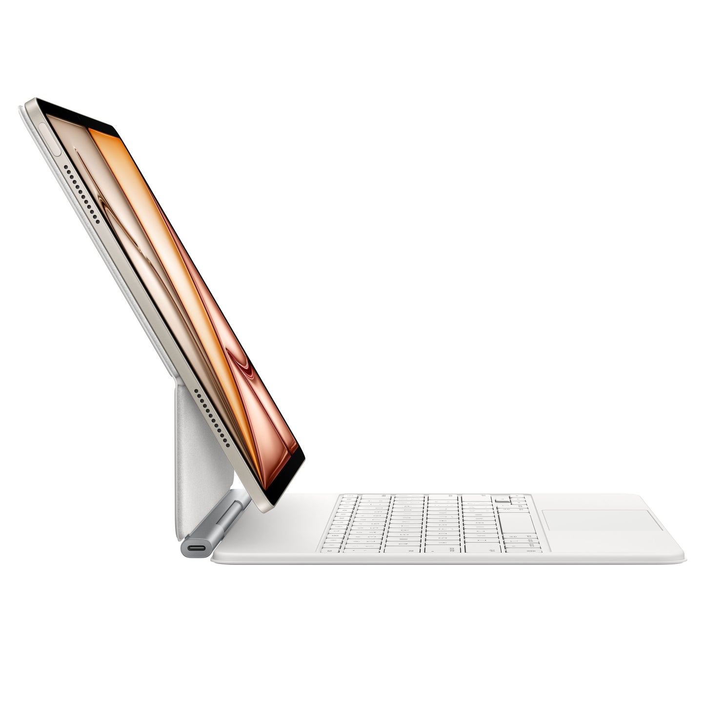Magic Keyboard 13 hüvelykes iPad Airhez (M3) – Hungarian – fehér - iSTYLE HU