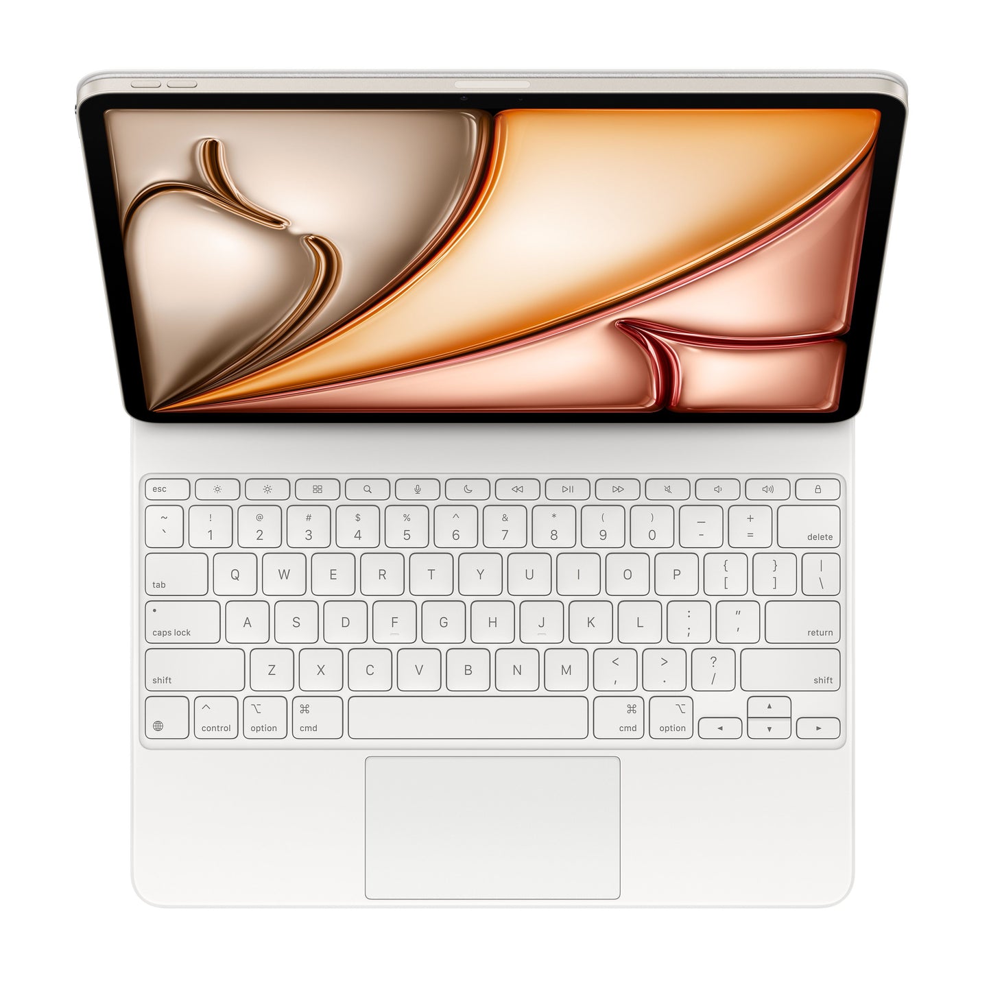 Magic Keyboard 13 hüvelykes iPad Airhez (M3) – US English – fehér - iSTYLE HU