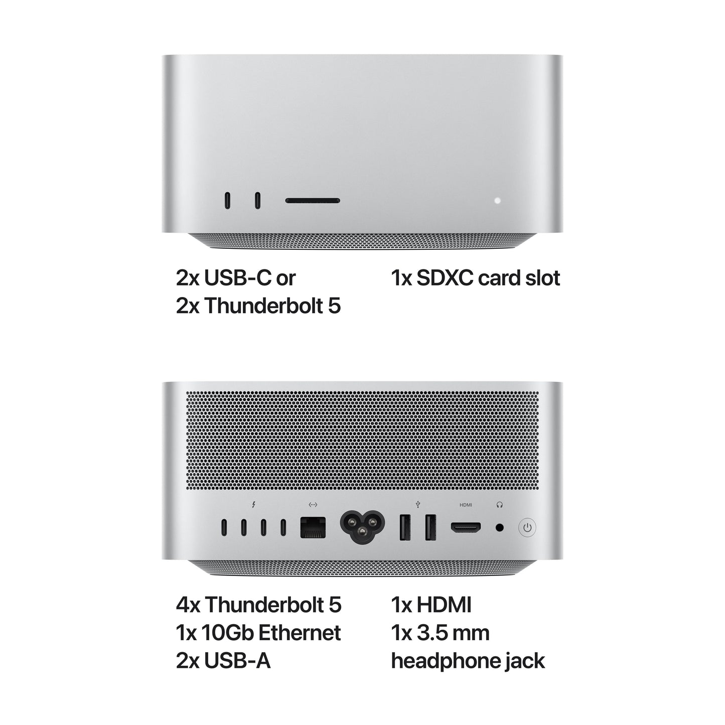 Mac Studio: Apple M3 Ultra 28 magos CPU-val és 60 magos GPU-val, 1 TB SSD - iSTYLE HU