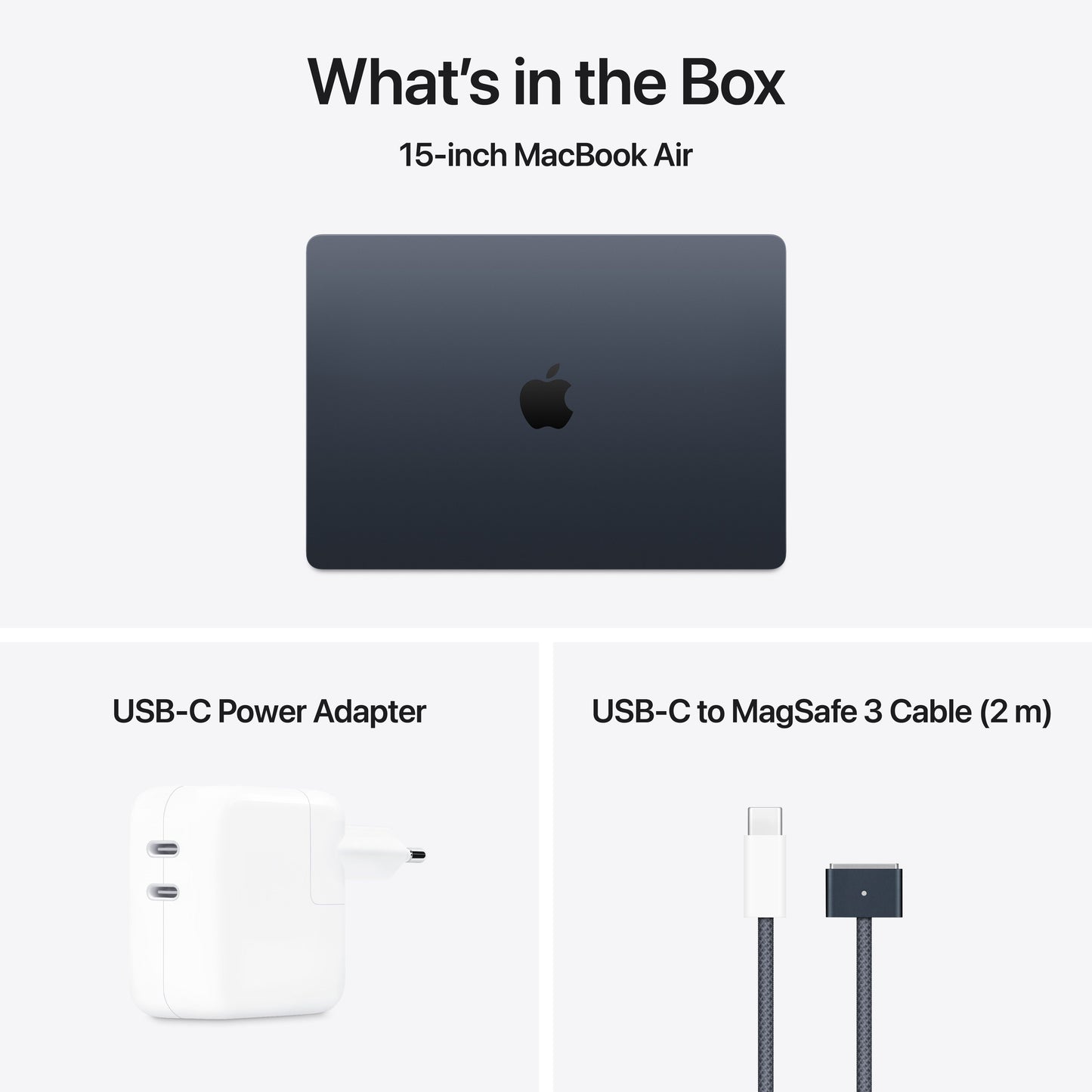 15 hüvelykes MacBook Air: Apple M4 chip 10 magos CPU-val és 10 magos GPU-val, 256 GB SSD - Midnight - iSTYLE HU
