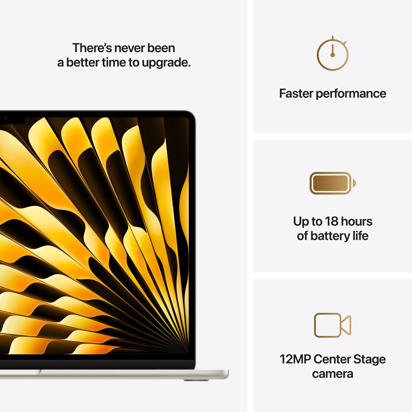 15 hüvelykes MacBook Air: Apple M4 chip 10 magos CPU-val és 10 magos GPU-val, 256 GB SSD - Starlight - iSTYLE HU