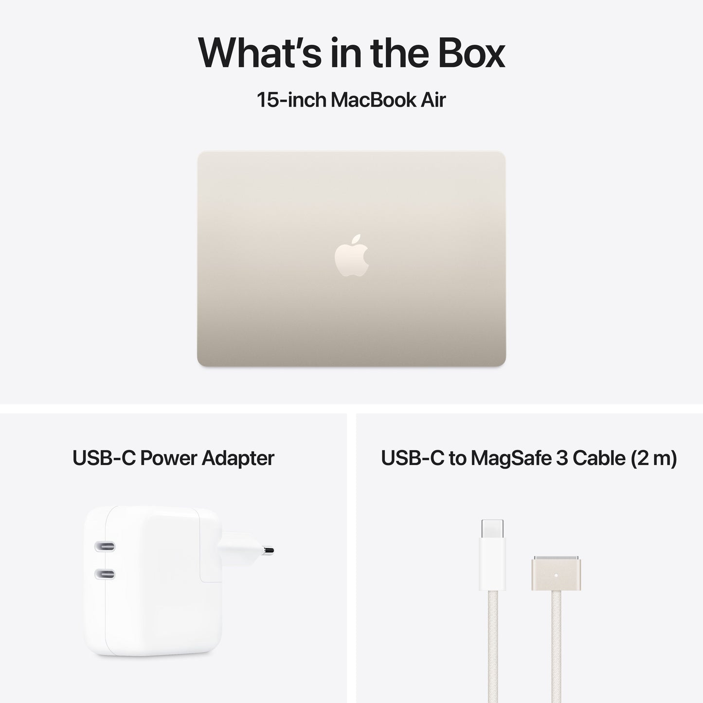 15 hüvelykes MacBook Air: Apple M4 chip 10 magos CPU-val és 10 magos GPU-val, 256 GB SSD - Starlight - iSTYLE HU