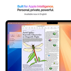 13 hüvelykes MacBook Air: Apple M4 chip 10 magos CPU-val és 10 magos GPU-val, 1TB SSD, 16GB RAM, Háttér-világítású Magic Keyboard Touch ID-val – nemzetközi angol - ezüst CTO