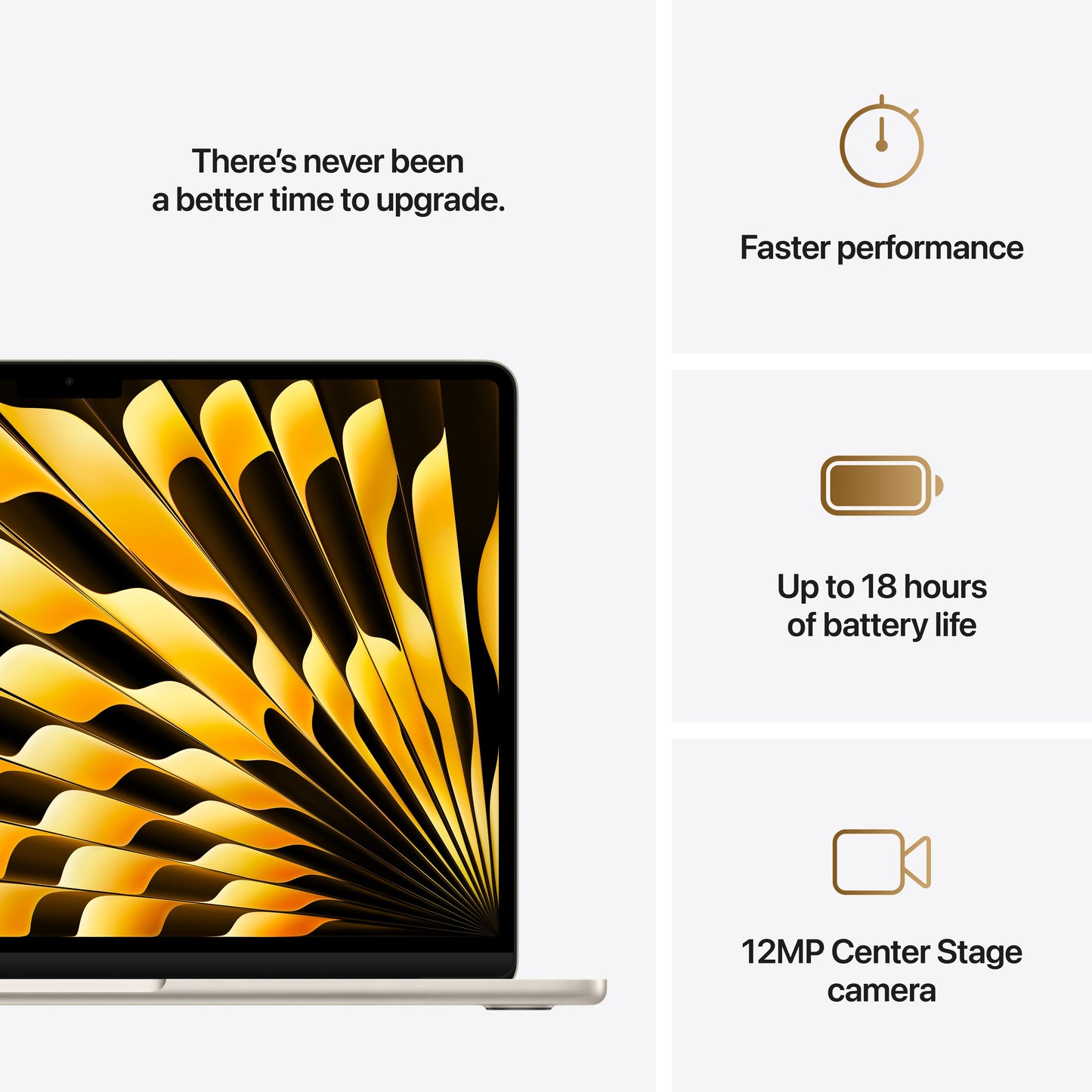 13 hüvelykes MacBook Air: Apple M4 chip 10 magos CPU-val és 10 magos GPU-val, 512 GB SSD - Starlight - iSTYLE HU