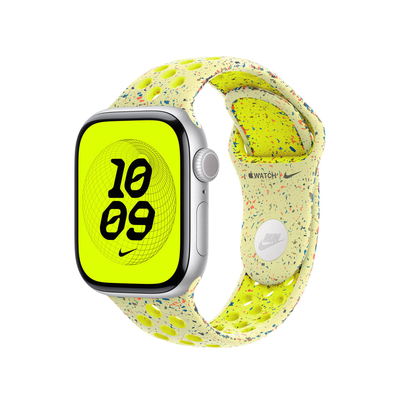 42mm neonzöld csobbanás Nike sportszíj - S/M - iSTYLE HU