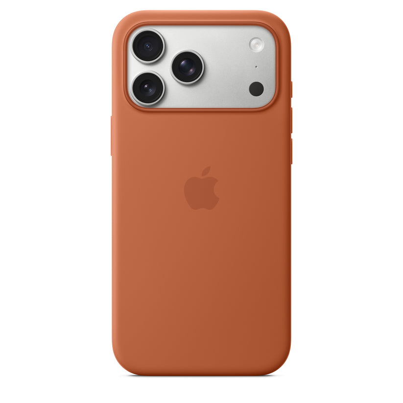 MagSafe-rögzítésű iPhone 17 Pro Max-szilikontok – terrakotta - iSTYLE HU