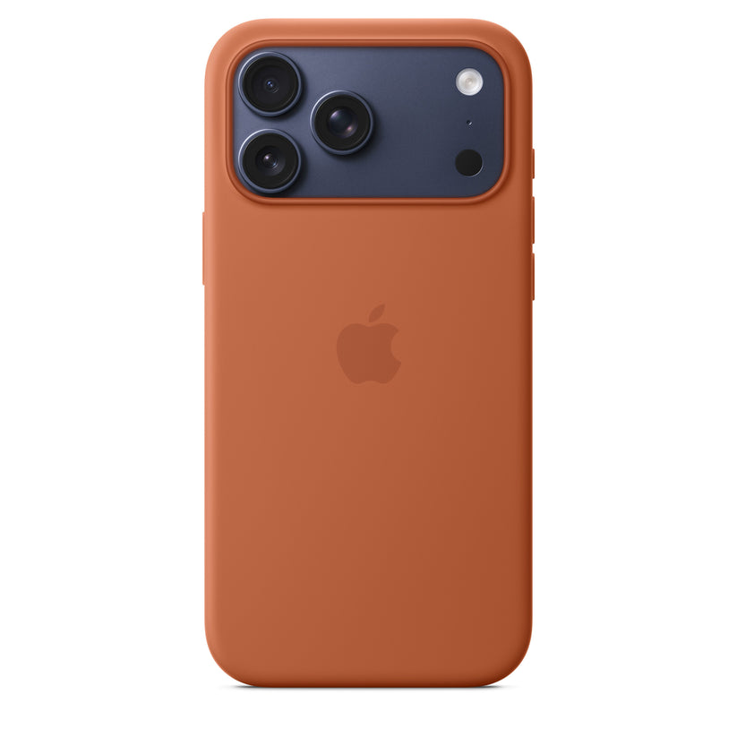 MagSafe-rögzítésű iPhone 17 Pro Max-szilikontok – terrakotta - iSTYLE HU