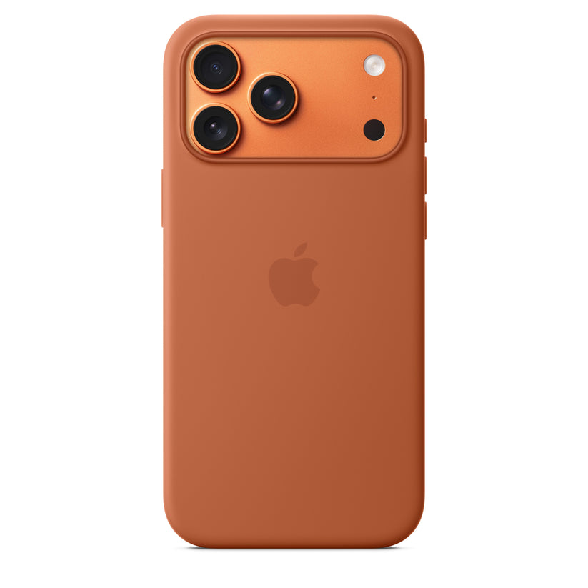 MagSafe-rögzítésű iPhone 17 Pro Max-szilikontok – terrakotta - iSTYLE HU