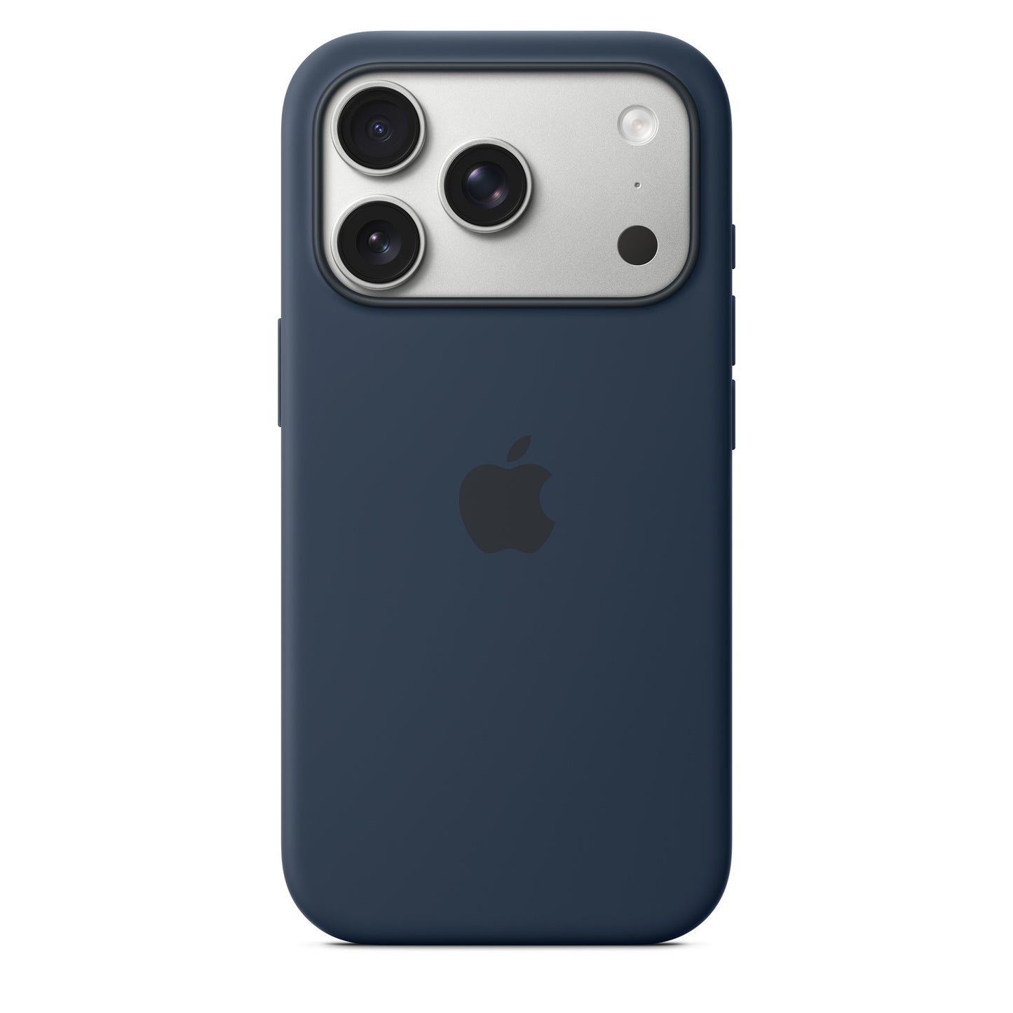 MagSafe-rögzítésű iPhone 17 Pro-szilikontok – éjfekete - iSTYLE HU