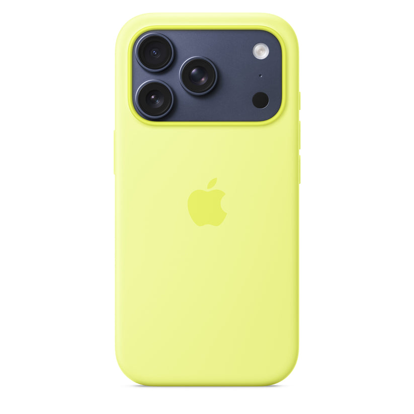MagSafe-rögzítésű iPhone 17 Pro-szilikontok – neonsárga - iSTYLE HU