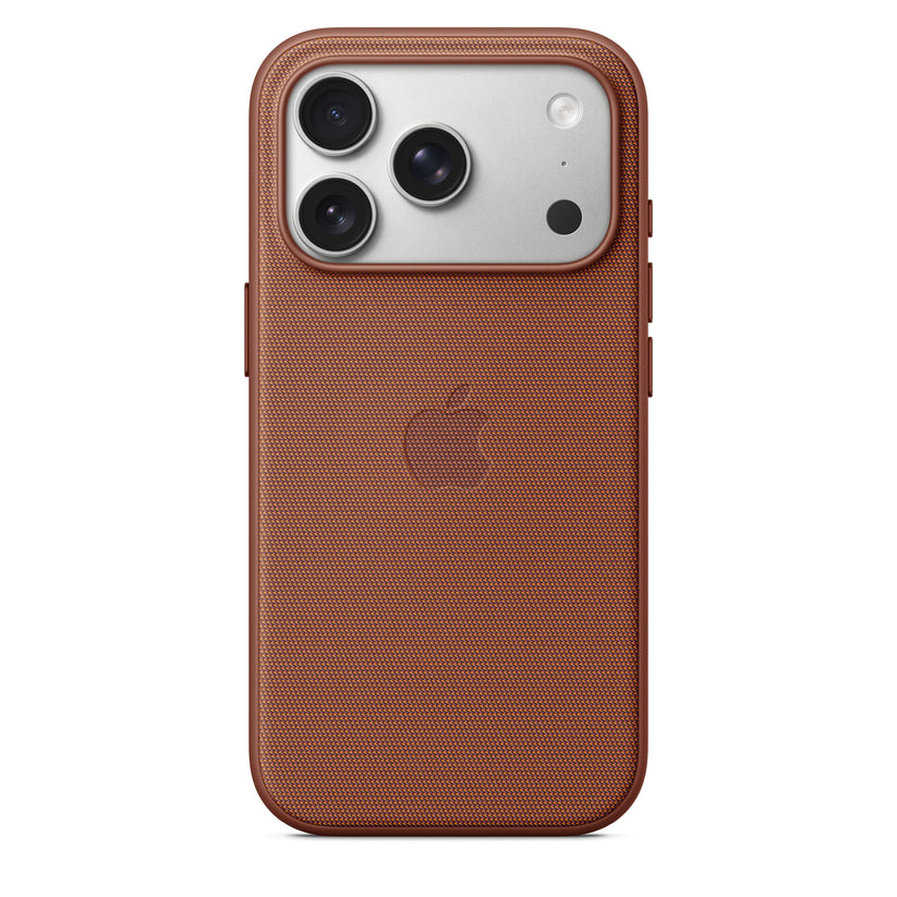 MagSafe-rögzítésű iPhone 17 Pro TechWoven-szövettok - sienai barna - iSTYLE HU