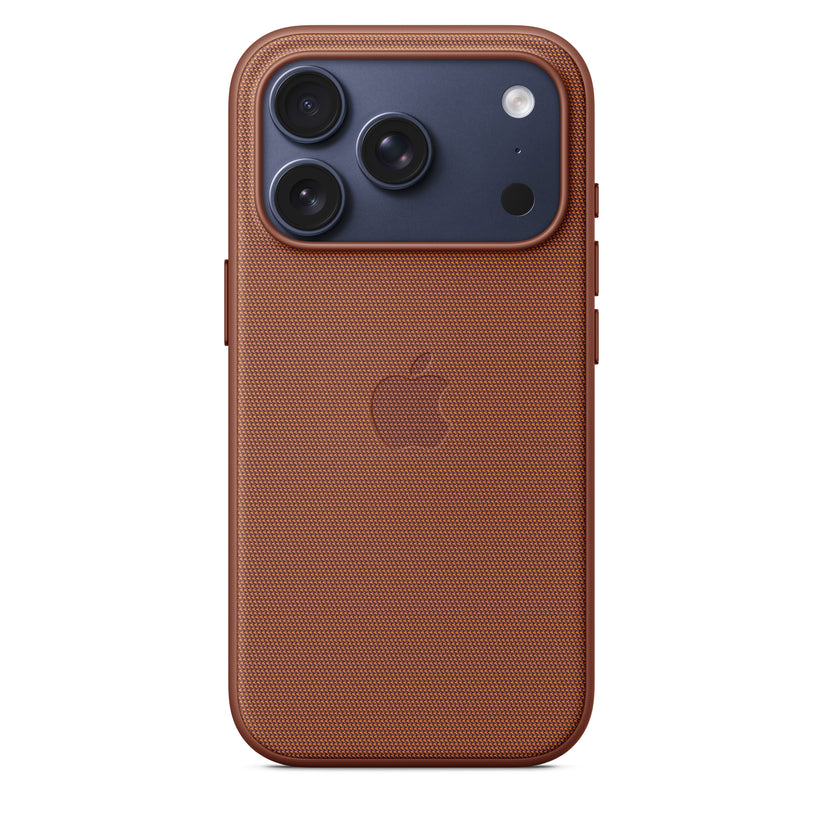 MagSafe-rögzítésű iPhone 17 Pro TechWoven-szövettok - sienai barna - iSTYLE HU
