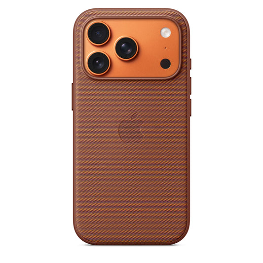 MagSafe-rögzítésű iPhone 17 Pro TechWoven-szövettok - sienai barna - iSTYLE HU