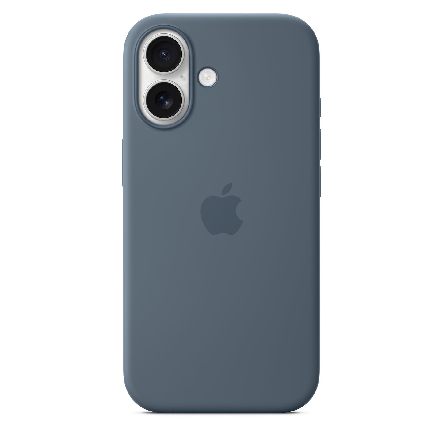 MagSafe-rögzítésű iPhone 17-szilikontok - acélkék - iSTYLE HU