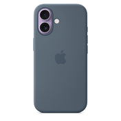 MagSafe-rögzítésű iPhone 17-szilikontok - acélkék - iSTYLE HU