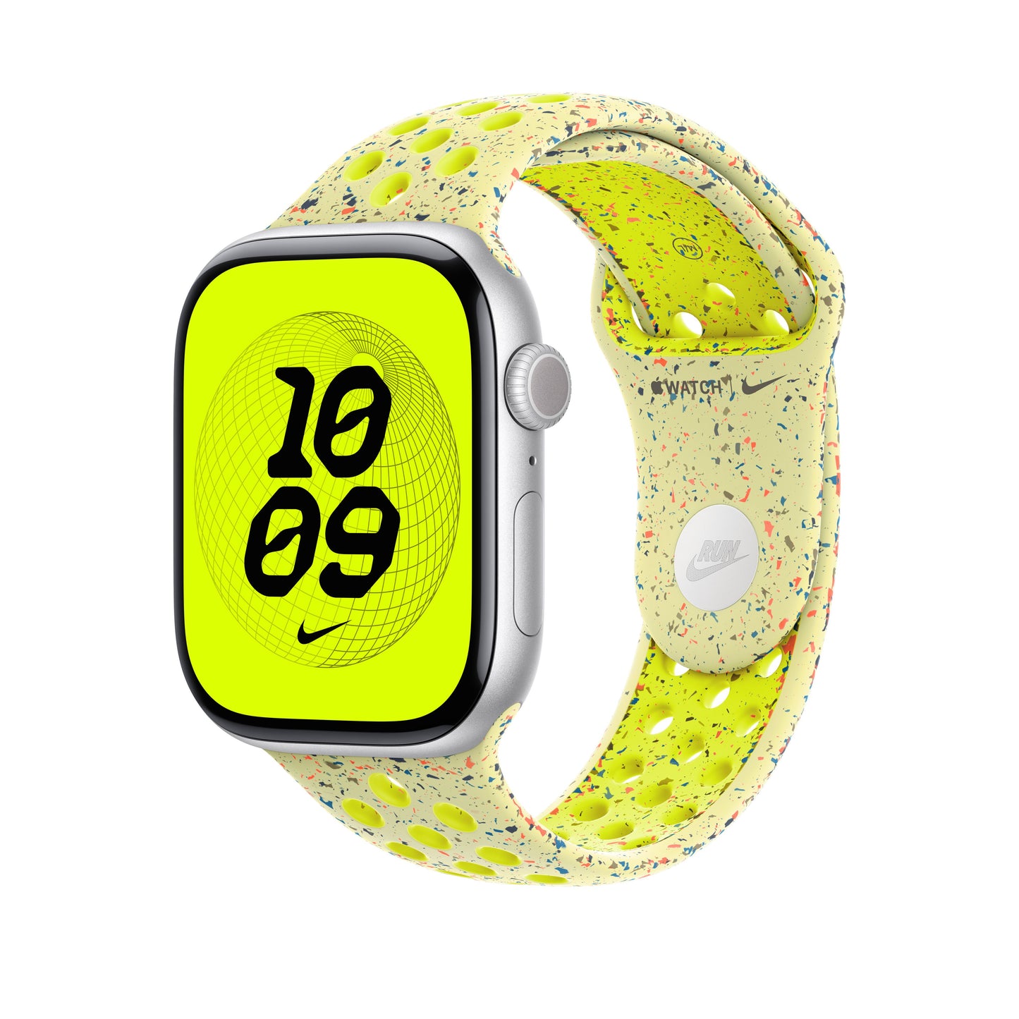 46mm neonzöld csobbanás Nike sportszíj - M/L - iSTYLE HU