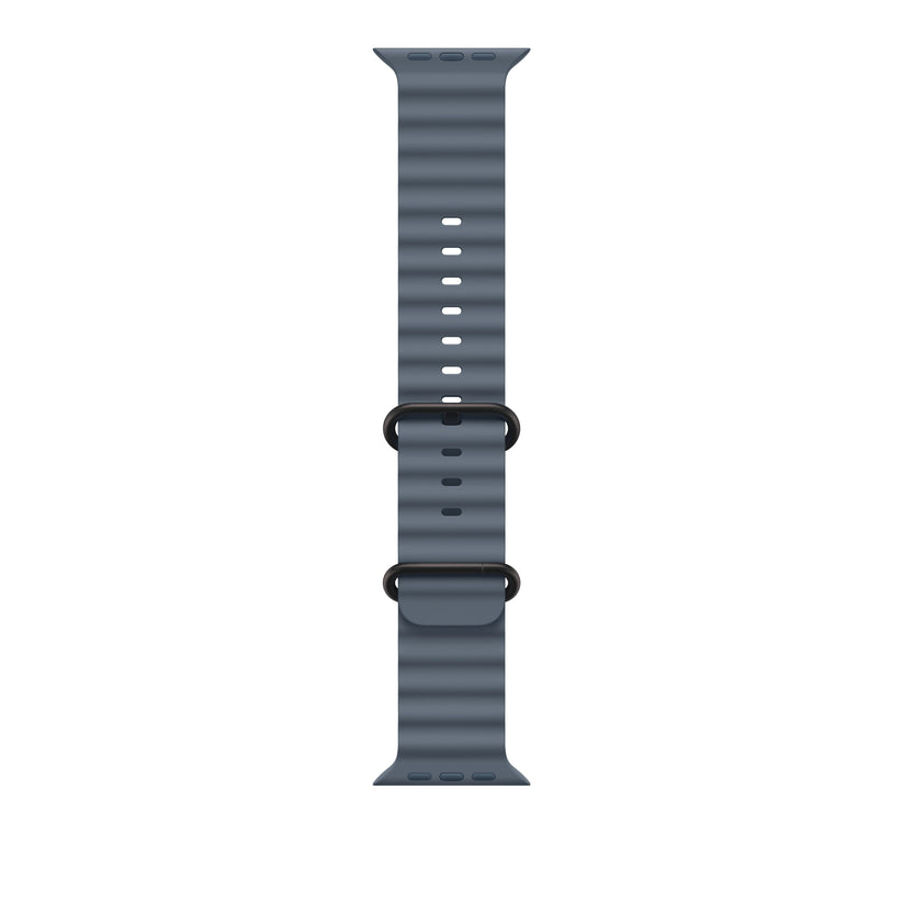 49mm acélkék Oceán szíj - fekete Titán bevonat - iSTYLE HU