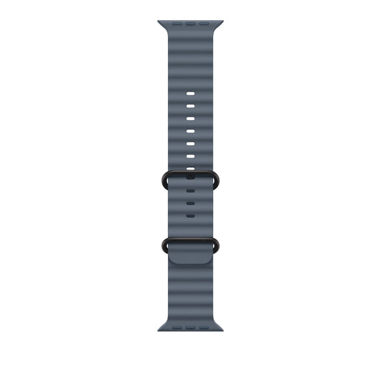 49mm acélkék Oceán szíj - fekete Titán bevonat - iSTYLE HU
