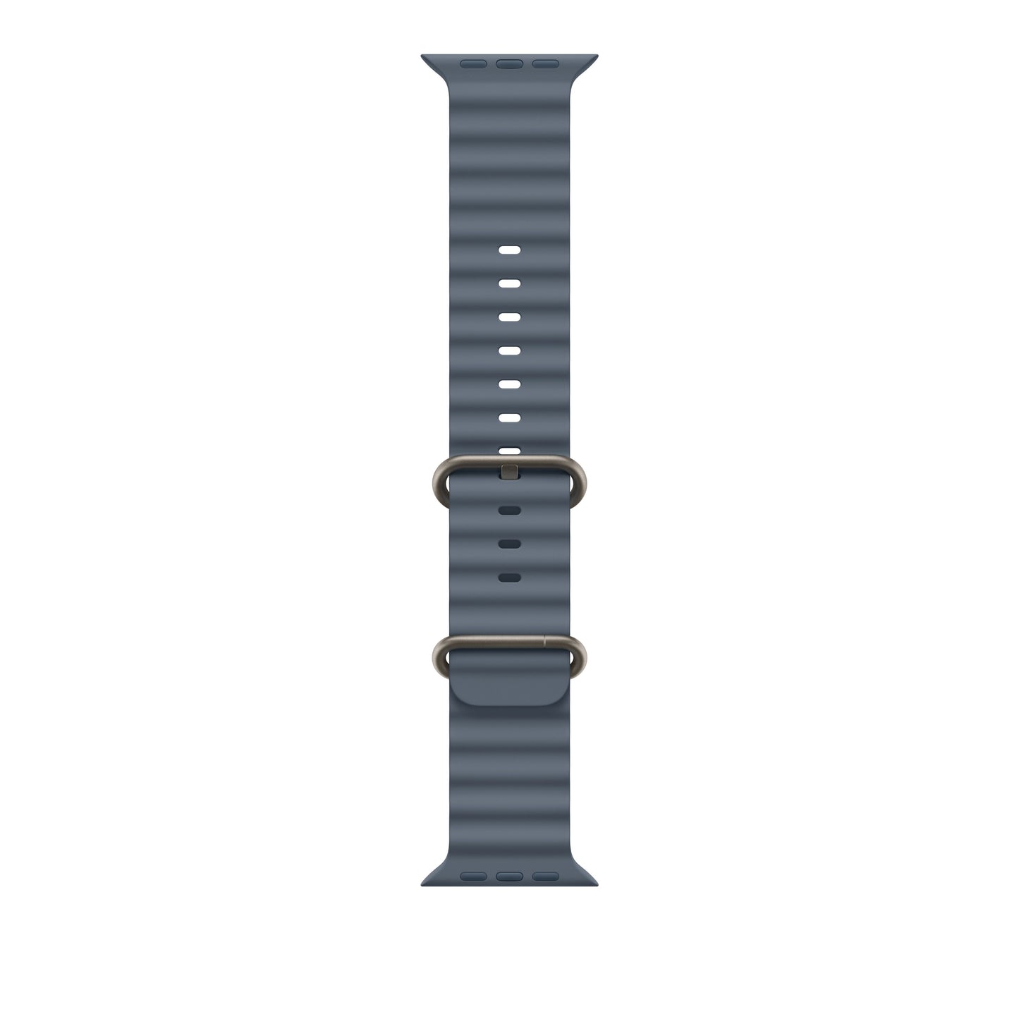 49mm acélkék Oceán szíj - natúr Titán bevonat - iSTYLE HU