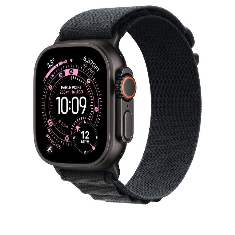 49mm fekete Alpesi pánt - S - fekete Titán bevonat - iSTYLE HU
