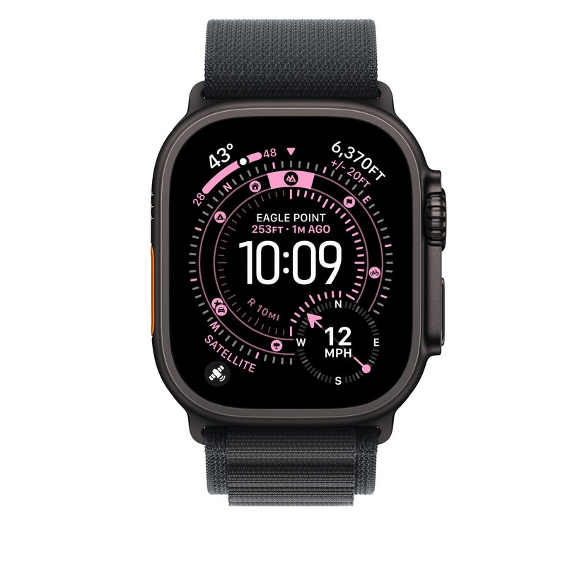 49mm fekete Alpesi pánt - S - fekete Titán bevonat - iSTYLE HU