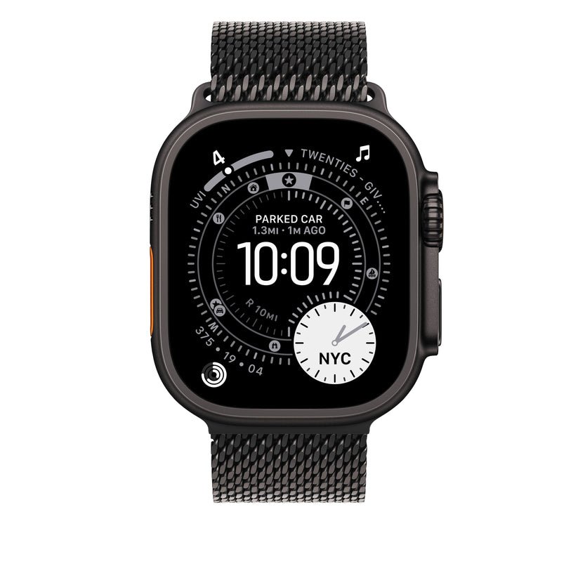49mm fekete Titán milánói szíj - M - iSTYLE HU