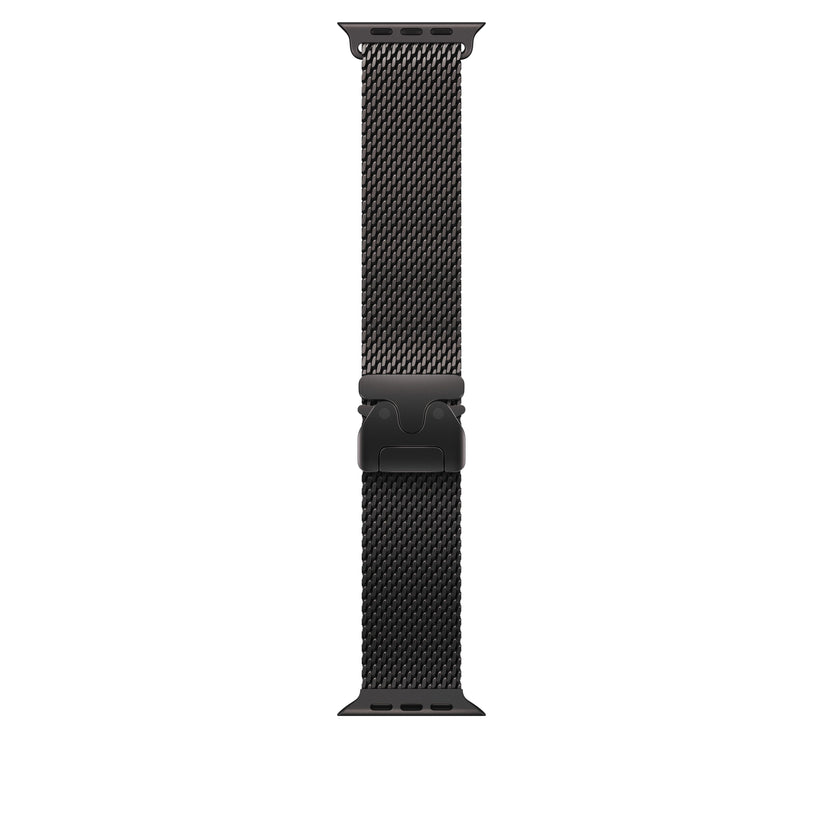 49mm fekete Titán milánói szíj - M - iSTYLE HU