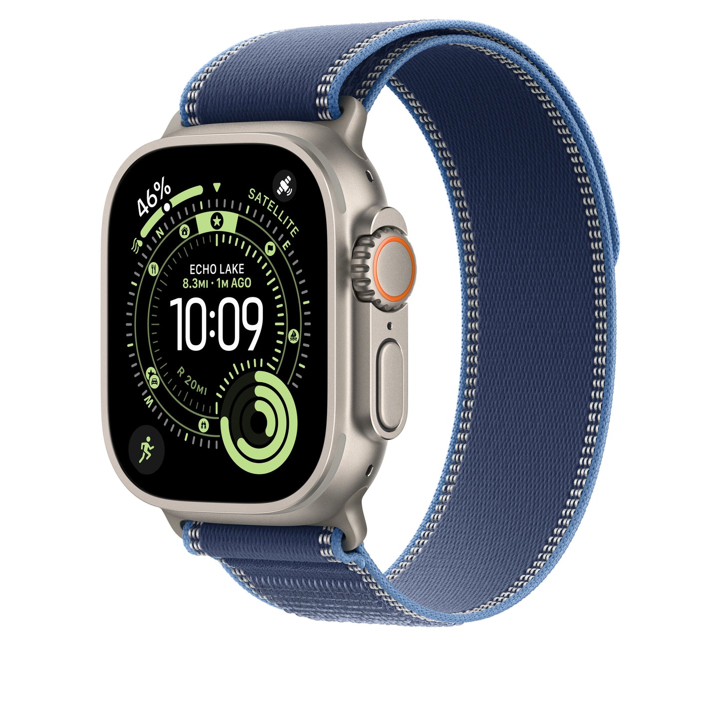 49mm kék-élénkkék Terep pánt – M/L - natúr Titán bevonat - iSTYLE HU