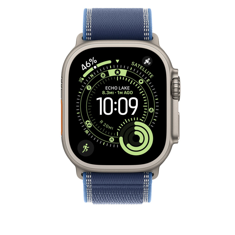 49mm kék-élénkkék Terep pánt – S/M - natúr Titán bevonat - iSTYLE HU