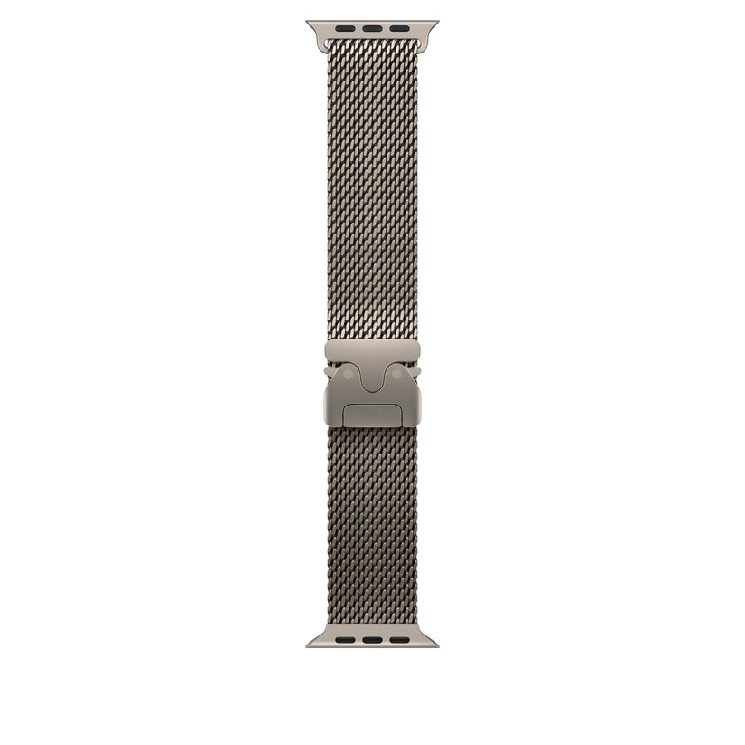 49mm natúr Titán milánói szíj - L - iSTYLE HU